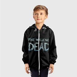 Ветровка с капюшоном детская Walking Dead, цвет: 3D-белый — фото 2