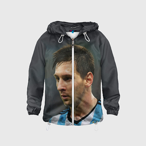 Детская ветровка Leo Messi / 3D-Белый – фото 1