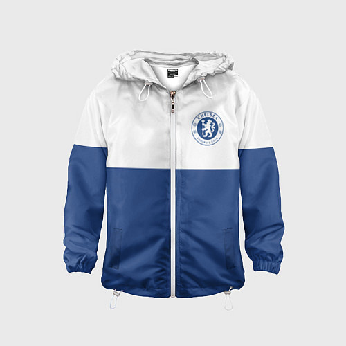 Детская ветровка Chelsea FC: Light Blue / 3D-Белый – фото 1