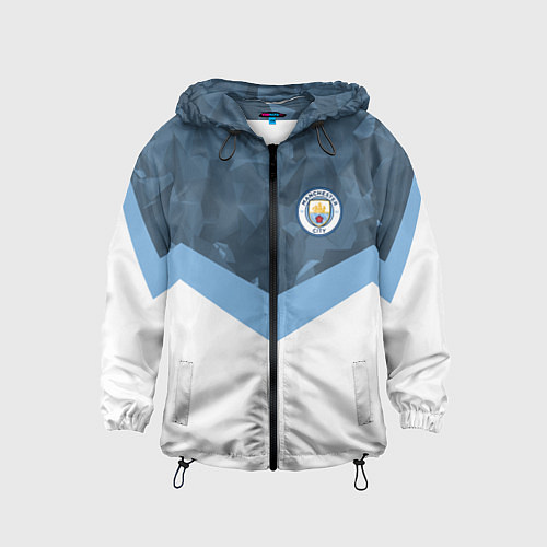 Детская ветровка Manchester City FC: Sport / 3D-Черный – фото 1