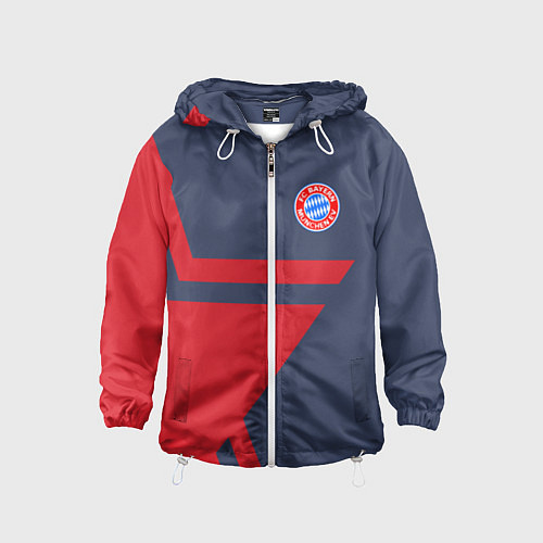 Детская ветровка FC Bayern: Star / 3D-Белый – фото 1