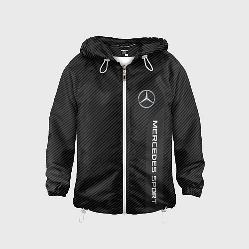 Детская ветровка Mercedes AMG: Sport Line / 3D-Белый – фото 1