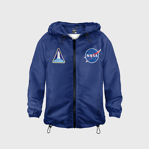 Детская ветровка NASA: Special Form / 3D-Черный – фото 1