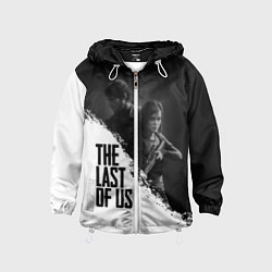 Ветровка с капюшоном детская The Last of Us: White & Black цвета 3D-белый — фото 1