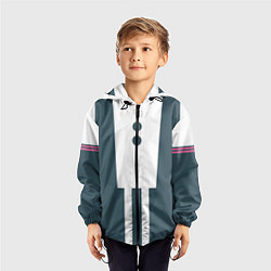 Ветровка с капюшоном детская MHA OCHACO URARAKA, цвет: 3D-черный — фото 2