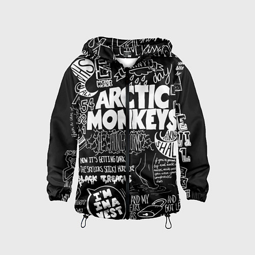 Детская ветровка Arctic Monkeys: I'm in a Vest / 3D-Черный – фото 1