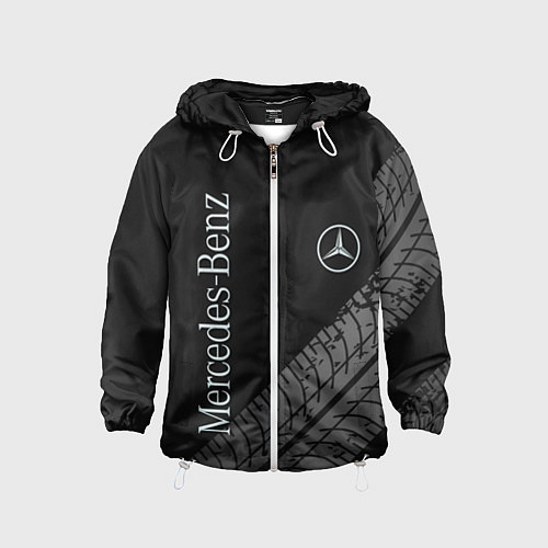 Детская ветровка Mercedes AMG: Street Style / 3D-Белый – фото 1