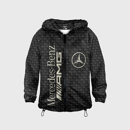 Детская ветровка Mercedes AMG: Dark Side / 3D-Черный – фото 1