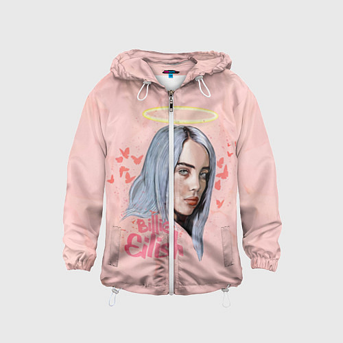 Детская ветровка Billie Eilish / 3D-Белый – фото 1