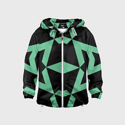 Детская ветровка Abstract zigzag pattern