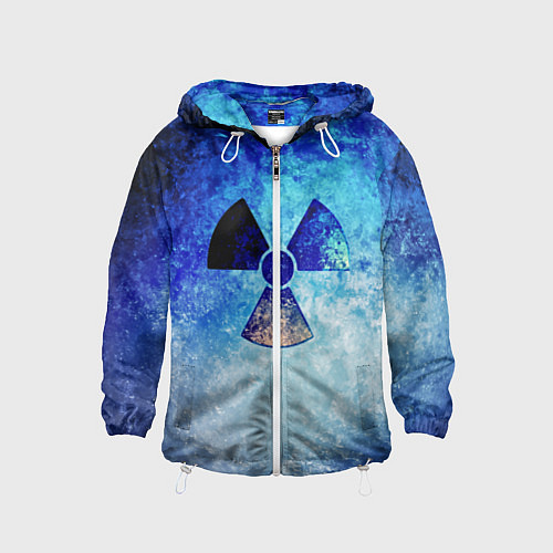 Детская ветровка STALKER ZONE / 3D-Белый – фото 1
