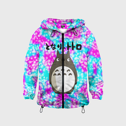 Детская ветровка Totoro / 3D-Черный – фото 1