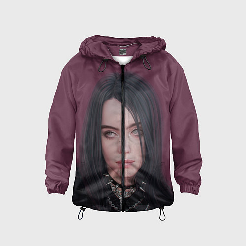 Детская ветровка BILLIE EILISH / 3D-Черный – фото 1