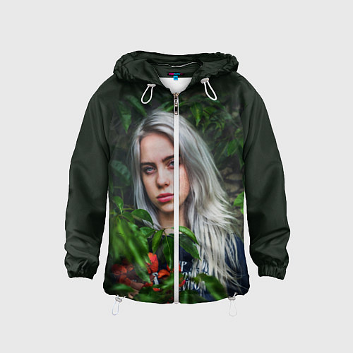 Детская ветровка BILLIE EILISH / 3D-Белый – фото 1