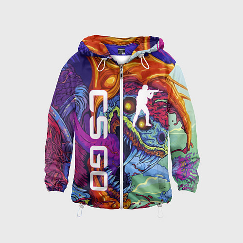 Детская ветровка CS GO HYPERBEAST / 3D-Белый – фото 1