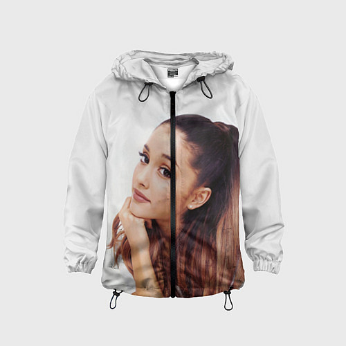 Детская ветровка Ariana Grande Ариана Гранде / 3D-Черный – фото 1