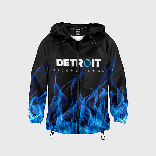 Детская ветровка DETROIT: BECOME HUMAN / 3D-Черный – фото 1