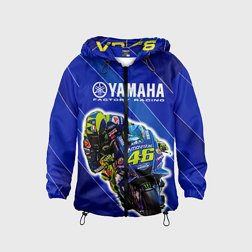 Детская ветровка Valentino Rossi / 3D-Черный – фото 1