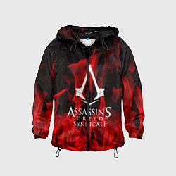 Ветровка с капюшоном детская Assassin’s Creed: Syndicate, цвет: 3D-черный