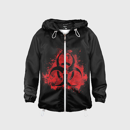 Детская ветровка Plague Inc / 3D-Белый – фото 1