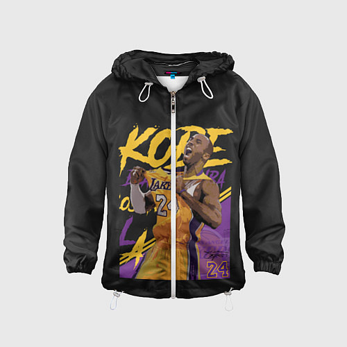 Детская ветровка Kobe Bryant / 3D-Белый – фото 1