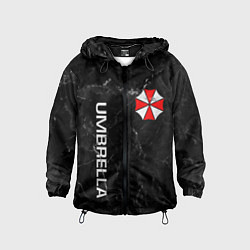 Ветровка с капюшоном детская UMBRELLA CORP, цвет: 3D-черный