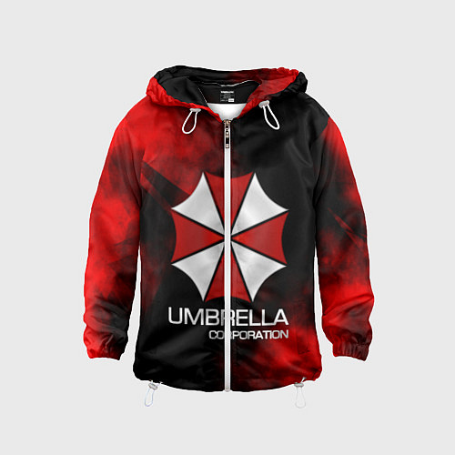 Детская ветровка UMBRELLA CORP / 3D-Белый – фото 1