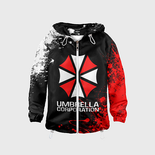 Детская ветровка UMBRELLA CORPORATION / 3D-Белый – фото 1