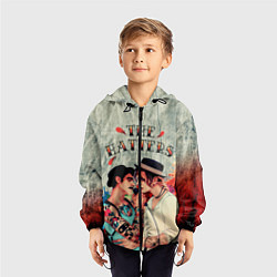 Ветровка с капюшоном детская THE HATTERS, цвет: 3D-черный — фото 2