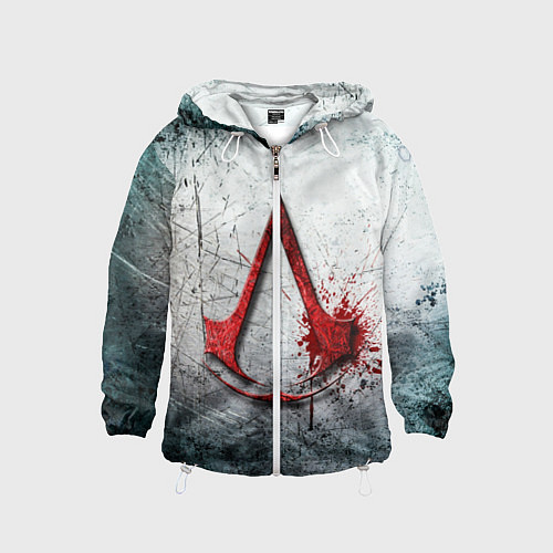 Детская ветровка Assassins Creed / 3D-Белый – фото 1