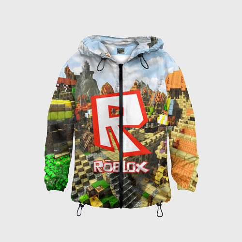 Детская ветровка ROBLOX / 3D-Черный – фото 1