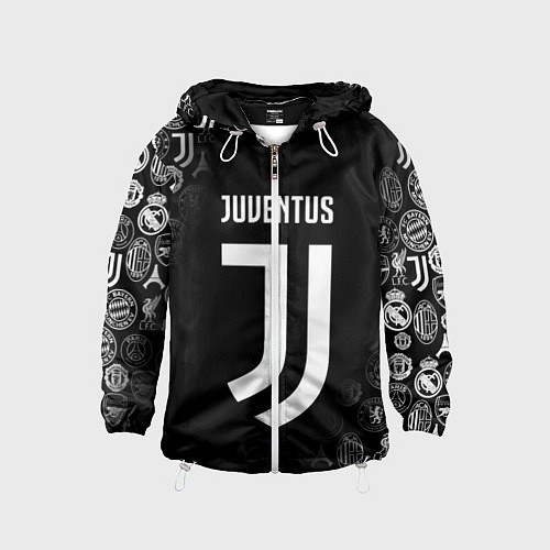 Детская ветровка JUVENTUS / 3D-Белый – фото 1