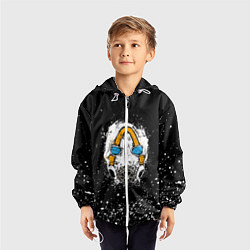 Ветровка с капюшоном детская BORDERLANDS 3, цвет: 3D-белый — фото 2