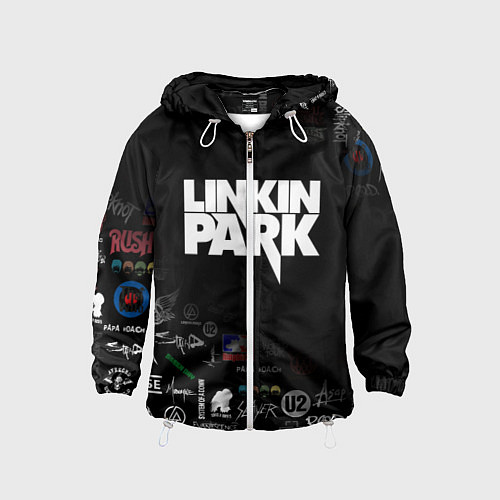 Детская ветровка LINKIN PARK / 3D-Белый – фото 1