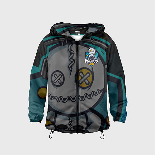 Детская ветровка Форма Voodoo Gamer / 3D-Черный – фото 1