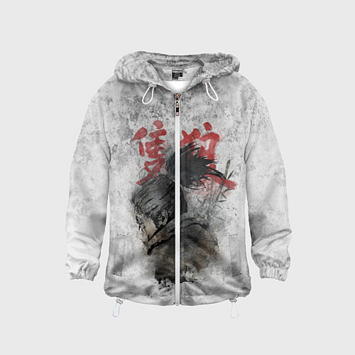 Детская ветровка SEKIRO SHADOW DIE TWICE / 3D-Белый – фото 1