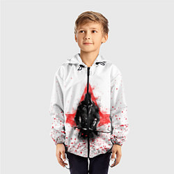 Ветровка с капюшоном детская ASSASSINS CREED, цвет: 3D-черный — фото 2