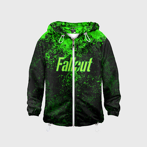 Детская ветровка FALLOUT / 3D-Белый – фото 1