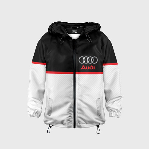 Детская ветровка AUDI SPORT / 3D-Черный – фото 1