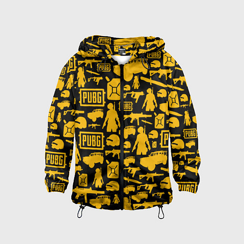 Детская ветровка PUBG / 3D-Черный – фото 1