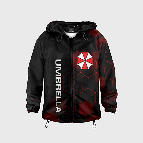 Детская ветровка UMBRELLA CORP / 3D-Черный – фото 1