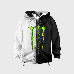 Ветровка с капюшоном детская MONSTER ENERGY, цвет: 3D-черный