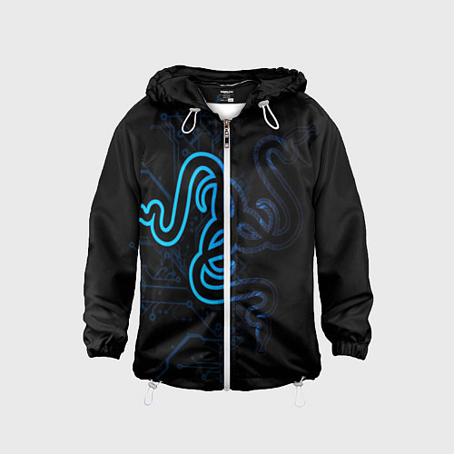 Детская ветровка RAZER / 3D-Белый – фото 1