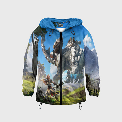 Детская ветровка HORIZON ZERO DAWN / 3D-Черный – фото 1