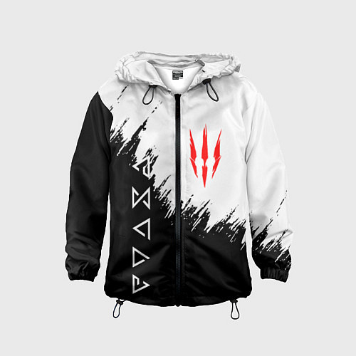 Детская ветровка The Witcher / 3D-Черный – фото 1