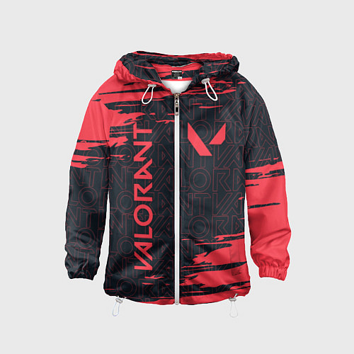 Детская ветровка VALORANT ВАЛОРАНТ / 3D-Белый – фото 1