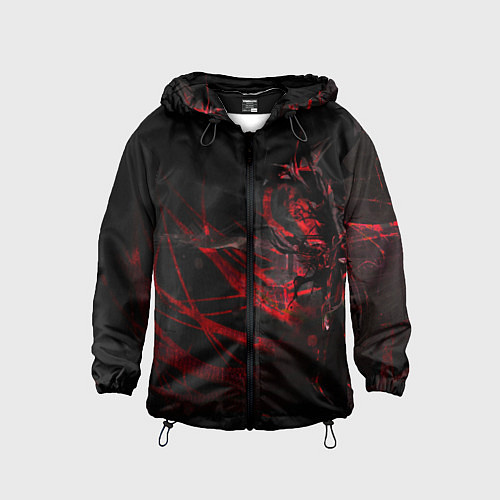 Детская ветровка DIGITAL 3D / 3D-Черный – фото 1