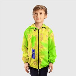 Ветровка с капюшоном детская BILLIE EILISH БИЛЛИ АЙЛИШ, цвет: 3D-черный — фото 2