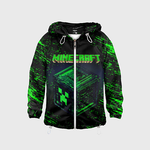 Детская ветровка MINECRAFT / 3D-Белый – фото 1