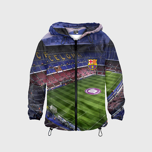 Детская ветровка FC BARCELONA / 3D-Черный – фото 1